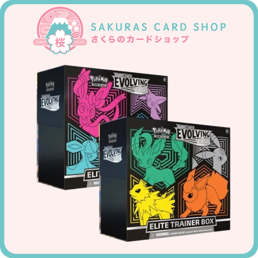 Evolving Skies Elite Trainer Box [Set of 2] – Sakuras Card Shop